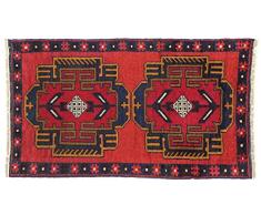 Eden Carpets kezil Tapis nouÃ© Ã la Main, Coton, Multicolore, 84Â x 143Â cm