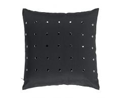 COUSSIN DEHOUSSABLE 40 x 40 CM POLYESTER FANTAISIE POUTCHI ANTHRACITE