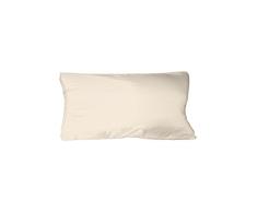 Home Maison 891001 Coussin Déhoussable Shantung Polyester Ivoire 30 x 50 cm