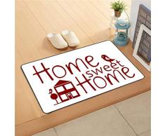 Bonamaison Paillasson Multicolore 40 x 70 cm