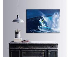 Bonamaison Décoration Murale Impression sur Toile, Dimensions: 100 x 70 Cm - Conçu et fabriqué en Turquie