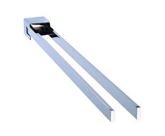 ESH EQUIPEMENT Porte Serviette Double PIVOTANT Zinc Chrome