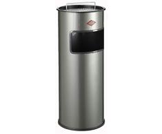 Wesco 150 831-03 Cendrier 50 l avec tamis et contenant en acier galvanisÃ© (ArgentÃ©)