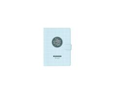 Mr Wonderful Petit Agenda Classique 18 â 19 Semaine Vista-todo est Possible avec Gagner et café, Bleu Clair, 12,6 x 17,4 x 1,9 cm