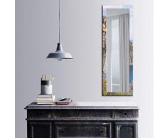 Bonamaison DÃ©coration Murale Impression sur Miroir EncadrÃ© sur Toile, Dimensions: 40 x 120 Cm - ConÃ§u et fabriquÃ© en Turquie