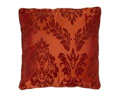 Thedecofactory 443109 Coussin, Polyester, Orange, 40 x 40 x 3 cm
