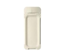 Einweggeschirr & Besteck Vaisselle & Couverts jetables 95383Â 1000Â Assiettes, Carton [FF] avec poignÃ©es carrÃ© 8Â x 21Â cm, Blanc