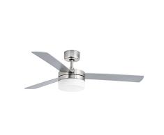 Faro Barcelona 33608 - Panay Ventilateur De Plafond Nickel Mat