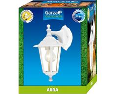 Garza Aura Applique murale descendente E27, Blanc et Bleu