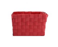 MSV Panier de Rangement, Rouge, 0