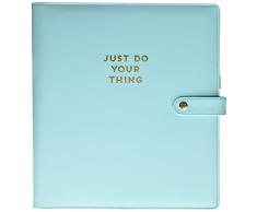 Me & My Big Ideas - The Happy Planner - Agenda modèle Classic Deluxe, Bleu, Big Deluxe