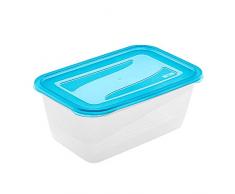 keeeper Fredo Fresh Boîte de Conservation rectangulaire en polypropylène Bleu Frais 4,3 l Taille Unique