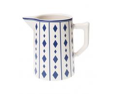 COM Amsterdam 3762 pichet 1 l-diamÃ¨tre : 11 x 15 cm, Losange Bleu