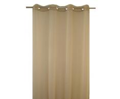 SUCCESS voilage scintillant 140 x 260cm finition Åillets et ourlets coloris NACRE