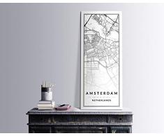 Bonamaison DÃ©coration Murale en Toile, Multicolore, 60 x 140 cm