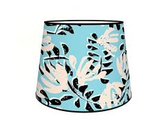 Abat-jours 7111305369235 Conique Fargo Lampadaire, Tissus/PVC, Multicolore