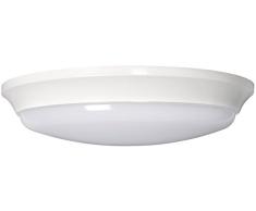 Airam Rio plafonnier à lED circulaire 20 W, Blanc, 400 x 88 mm