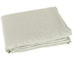 VENT DU SUD Drap Plat, Tissu, Taupe, 300x270 cm