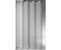 Homemaison 806548 Voilage Motif Cravate Etamine/Polyester Amande 1 x 130 cm