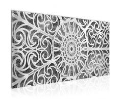 Tableau decoration murale Mandala - XXL Impression sur Toile Salon Appartment 1 Parties - prÃªt Ã accrocher - 109612c
