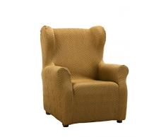 Martina Home electrónica Rey® Fauteuil Nairobi, Beige, Oreilles tapissé