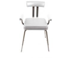 Croydex Chaise de Douche en TPR Blanc Taille Unique