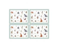 Pimpernel - Sets de Table - Wrendale - BoÃ®te de 4