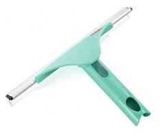 Leifheit 51425 Raclette à vitres, Bleu, Largeur de Travail 28 cm