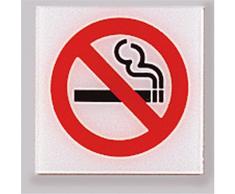 Garcia de Pou Interdiction de Fumer Autocollant Panneau, 12 x 12 cm, Méthacrylate, Blanc, 12 x 12 x 30 cm