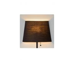 Lucide 34238/81/30 Mateo Applique Murale, MÃ©tal, G9, 28 W, Noir, Blanc, 25 x 10 x 25 cm