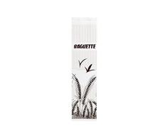 Garcia de Pou 250 unité Sac à Pain 32 G/M² en boîte, 9 + 3.5 x 35 cm, Cellulose, Blanc, 9 x 35 x 30 cm