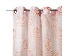 HomeMaison Voilage, Coton, Orange, 280x140 cm
