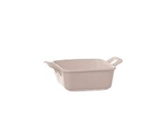 PORCELLANA Terrine Baker cm carrÃ© de 9Â Go, Porcelaine, Multicolore, 0.1Â x 0.1Â x 0.1Â cm