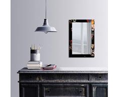 Bonamaison Décoration Murale Impression sur Miroir Encadré sur Toile, Dimensions: 40 x 60 Cm - Conçu et fabriqué en Turquie