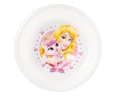 Home Princess Pets Assiette Creuse, 16Â cm, Plastique, Blanc/Multicolore