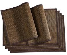Ritzenhoff & Breker Timber Lot de 6 Sets de Table 30 x 45 cm, Marron Clair, 30 x 45 cm