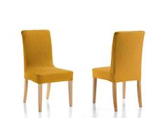 Martina Home Housse de Chaise Rabattable Respaldo Jaune Moutarde