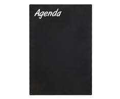 KalaMitica Agenda Support pour Aimants Métal Gris Anthracite 38 X 56 X 0,1 cm