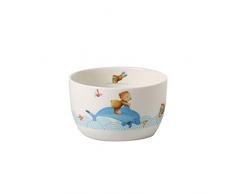 Villeroy & Boch Happy as a Bear Bol Ã muesli, 450 ml, Porcelaine Premium, Blanc/Multicolore