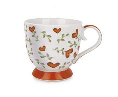 Egan Tasse en Porcelaine Ivoire Taille S