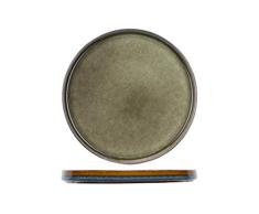 COSY & TRENDY 3948022 Assiette Ã Dessert en Porcelaine Quintana-Vert-D 22 Cm