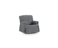 Eysa Loira Protect Imperméable et Respirant Housse de canapé 65% Polyester 35% Coton, Gris, 80-120 cm