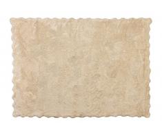 Aratextil Lisa Tapis, Coton, Beige, 120Â x 160Â x 30Â cm