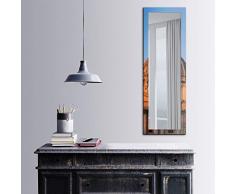 Bonamaison DÃ©coration Murale Impression sur Miroir EncadrÃ© sur Toile, Dimensions: 40 x 120 Cm - ConÃ§u et fabriquÃ© en Turquie