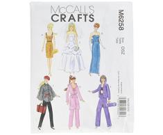 McCalls Vêtements de Mode pour poupée 11_ - modèle Unique Unique Taille