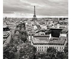 Tapisserie déco poster PARIS PANORAMA 3 x 2,70 m | Déco et photo murale XXL Qualité HD Scenolia