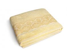 Excelsa Country Spa Drap de Douche, Coton, 39Â x 34Â x 4Â cm 39x34x4 cm Paille