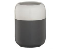 Sealskin Sphere Tasse, Porcelaine, Gris foncÃ©, 10.4 x 7.3 x 7.3 cm