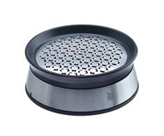 WMF Kitchen Classics Gingembre reibe, avec boîte de rangement, Croma rgan Acier Inoxydable, plastique