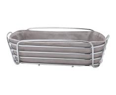 blomus 63676 Corbeille Ã Pain Delara Taupe, Coton, 31 x 9,5 x 9,5 cm
